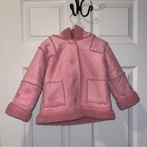 Girls pink coat